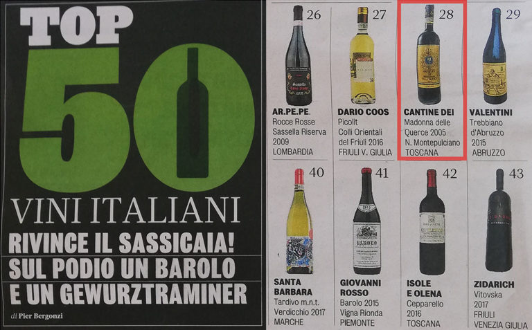 BIWA: TOP 50 VINI ITALIANI