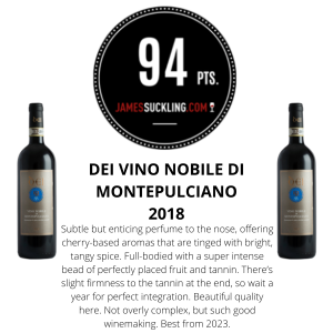 DEI VINO NOBILE DI MONTEPULCIANO 2018